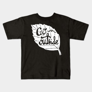 Go Outside (for Dark Color) Kids T-Shirt